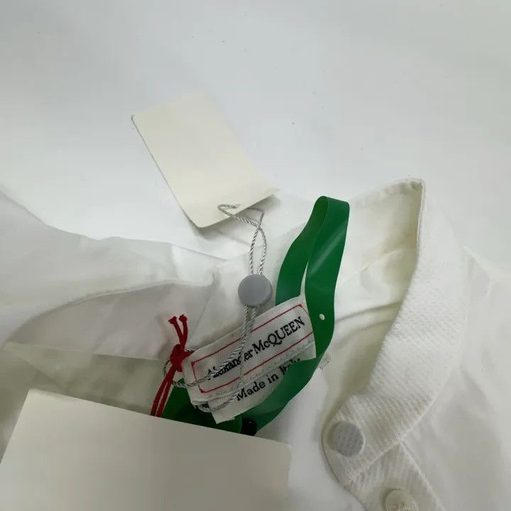 Alexander McQueen Alexander McQueen Short Sleeve Waist Shirt 0079 Size M / US 6-8 / IT 42-44 - 7 Thumbnail