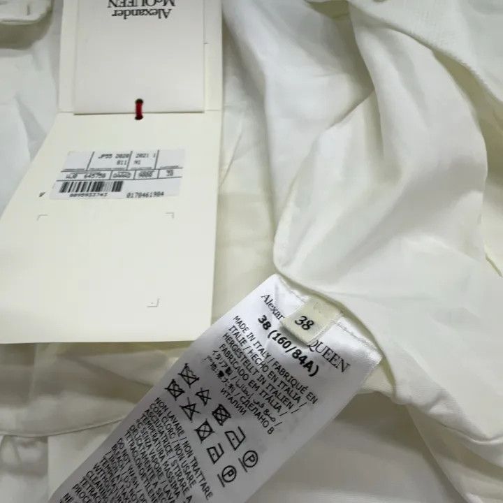 Alexander McQueen Alexander McQueen Short Sleeve Waist Shirt 0079 Size M / US 6-8 / IT 42-44 - 6 Thumbnail