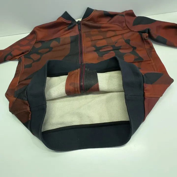 Alexander McQueen Alexander McQueen Irregular Pattern Baseball Jacket 0079 Size L / US 10 / IT 46 - 9 Thumbnail