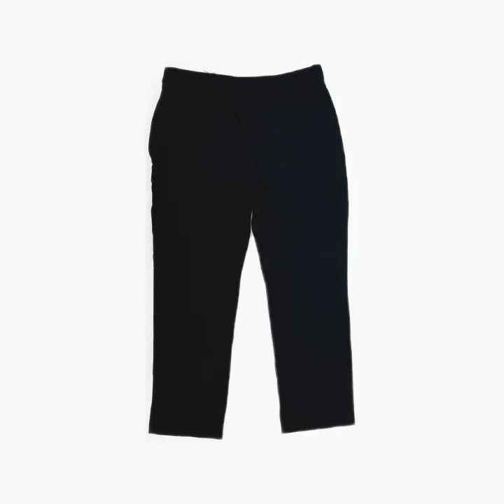 Alexander McQueen Alexander McQueen High-Waisted Black Ankle Pants 0079 Size 40" / US 18 - 3 Thumbnail