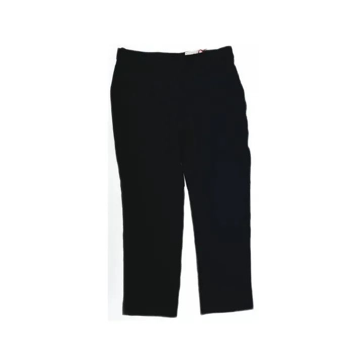 Alexander McQueen Alexander McQueen High-Waisted Black Ankle Pants 0079 Size 40" / US 18 - 2 Thumbnail