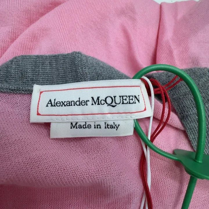 Alexander McQueen Alexander McQueen Gray Long Sleeve Knit Top 0079 Size M / US 6-8 / IT 42-44 - 2 Thumbnail