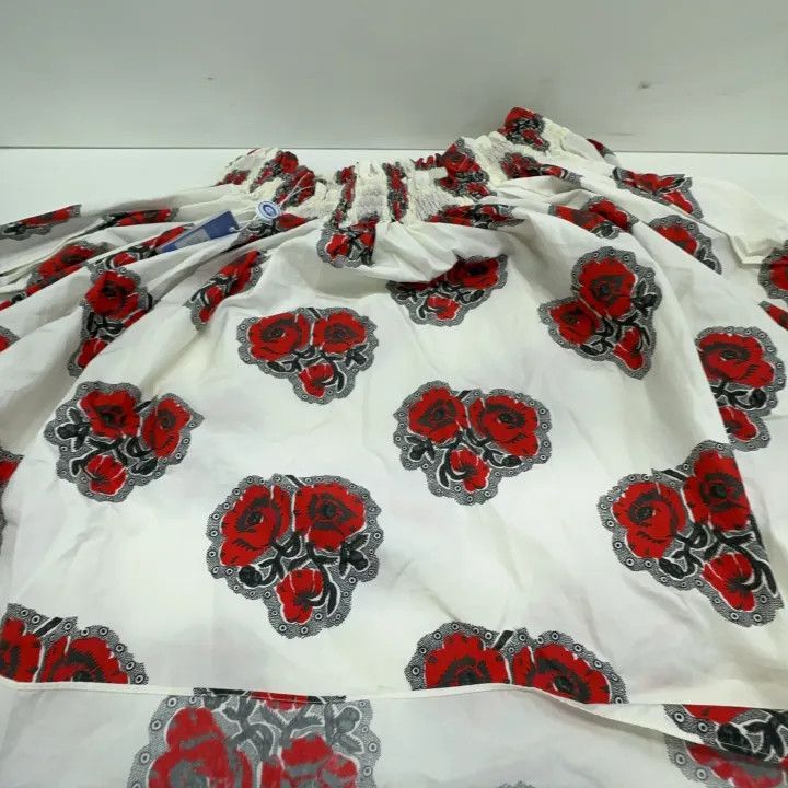 Alexander McQueen Alexander McQueen Floral Print Midi Skirt 0079 Size 38" / US 16 / IT 52 - 9 Thumbnail