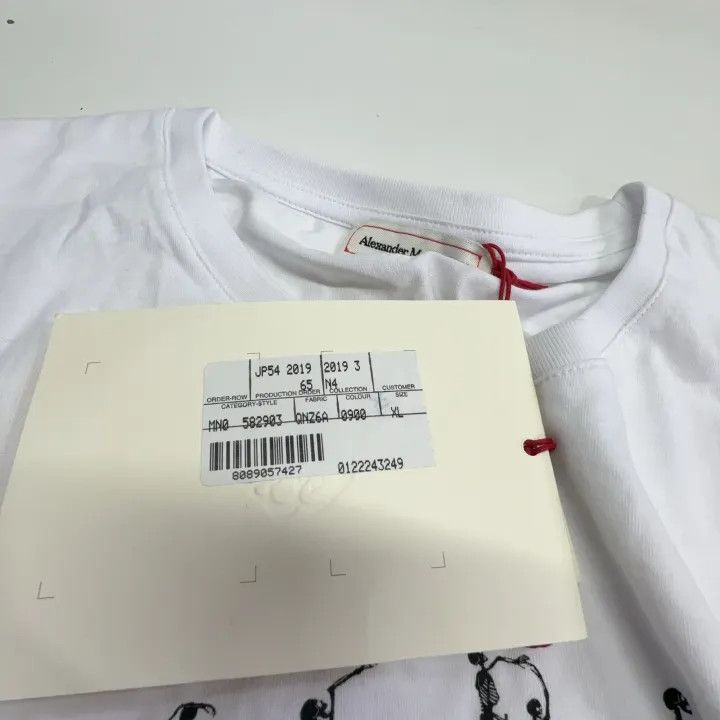 Alexander McQueen Alexander McQueen Casual Graphic T-Shirt 0079 Size XL / US 12-14 / IT 48-50 - 4 Thumbnail