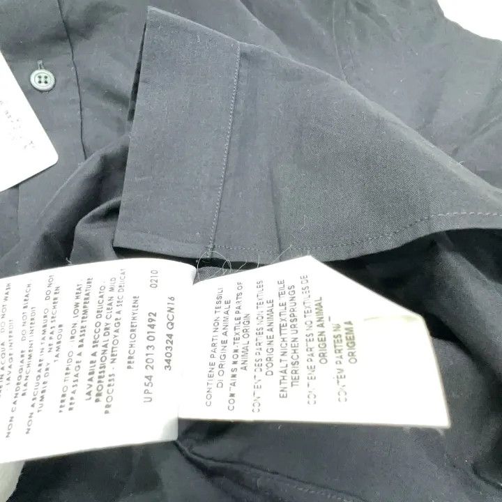 Alexander McQueen Alexander McQueen Casual Solid Short Sleeve Shirt 0079 Size L / US 10 / IT 46 - 4 Thumbnail