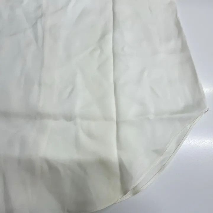 Alexander McQueen Alexander McQueen White Sleeveless Ruched Shirt 0079 Size S / US 4 / IT 40 - 8 Thumbnail