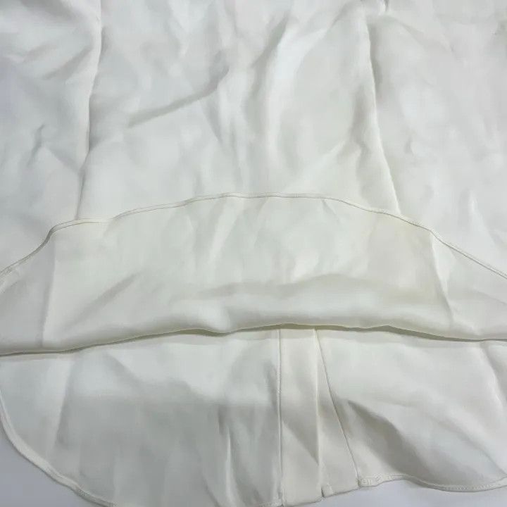 Alexander McQueen Alexander McQueen White Sleeveless Ruched Shirt 0079 Size S / US 4 / IT 40 - 9 Thumbnail