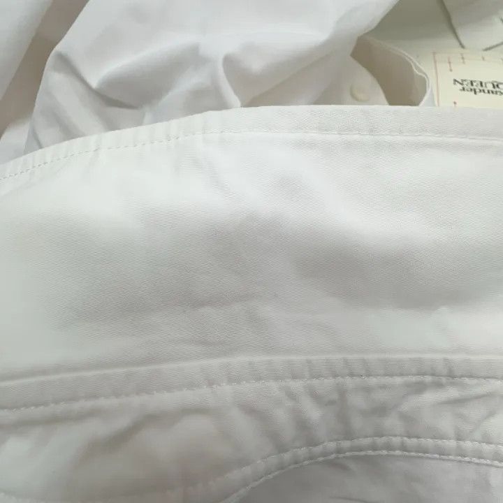 Alexander McQueen Alexander McQueen White Long Sleeve Dress 0079 Size M / US 6-8 / IT 42-44 - 20 Thumbnail