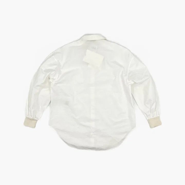 Alexander McQueen Alexander McQueen White Oversized Long Sleeve Shirt 0079 Size M / US 6-8 / IT 42-44 - 3 Thumbnail