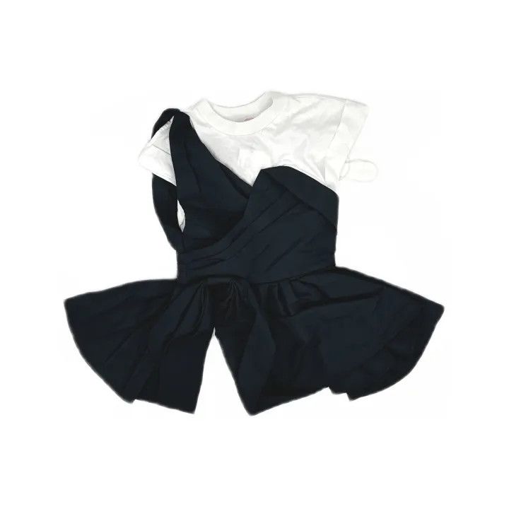 Alexander McQueen Alexander McQueen Black and White Short Sleeve Top 0079 Size S / US 4 / IT 40 - 2 Thumbnail