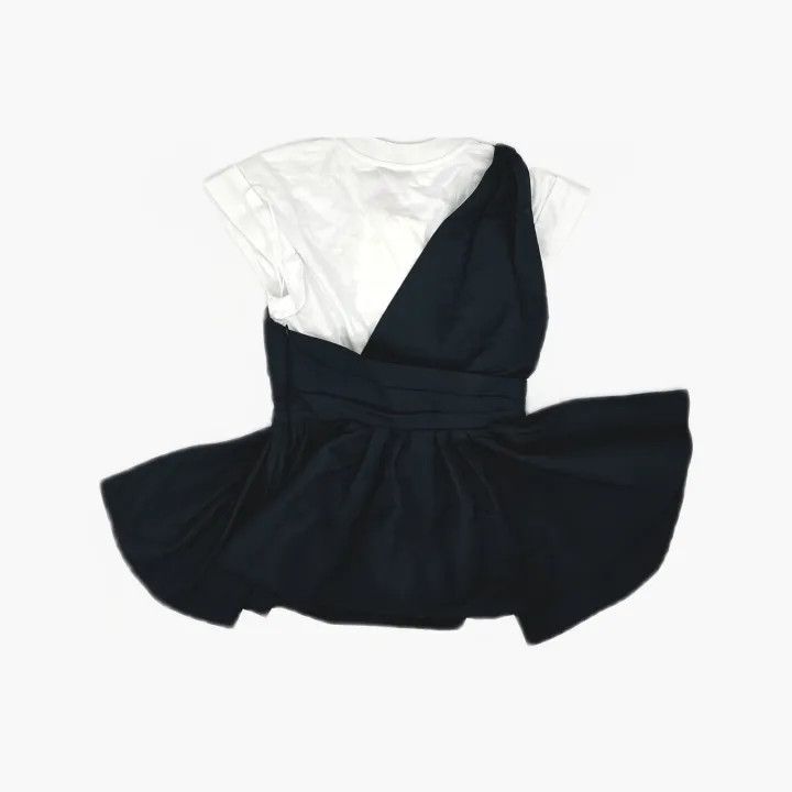 Alexander McQueen Alexander McQueen Black and White Short Sleeve Top 0079 Size S / US 4 / IT 40 - 3 Thumbnail