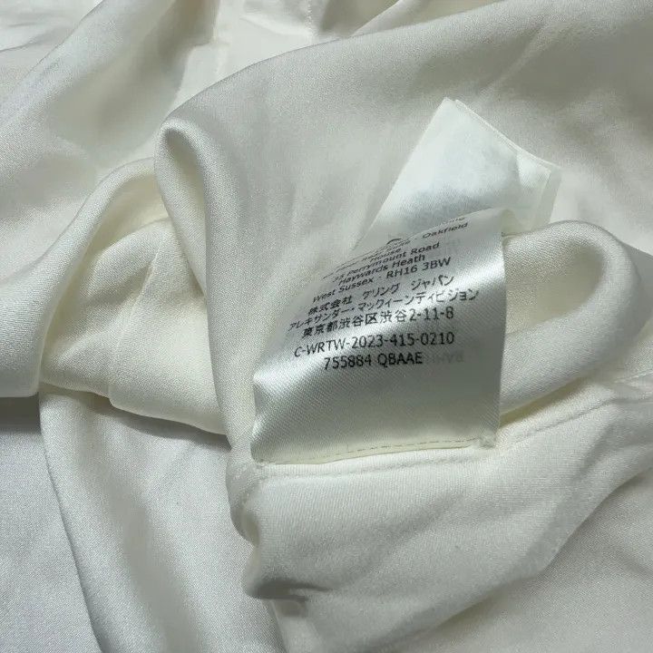 Alexander McQueen Alexander McQueen White Ruffled Long Sleeve Shirt 0079 Size M / US 6-8 / IT 42-44 - 7 Thumbnail