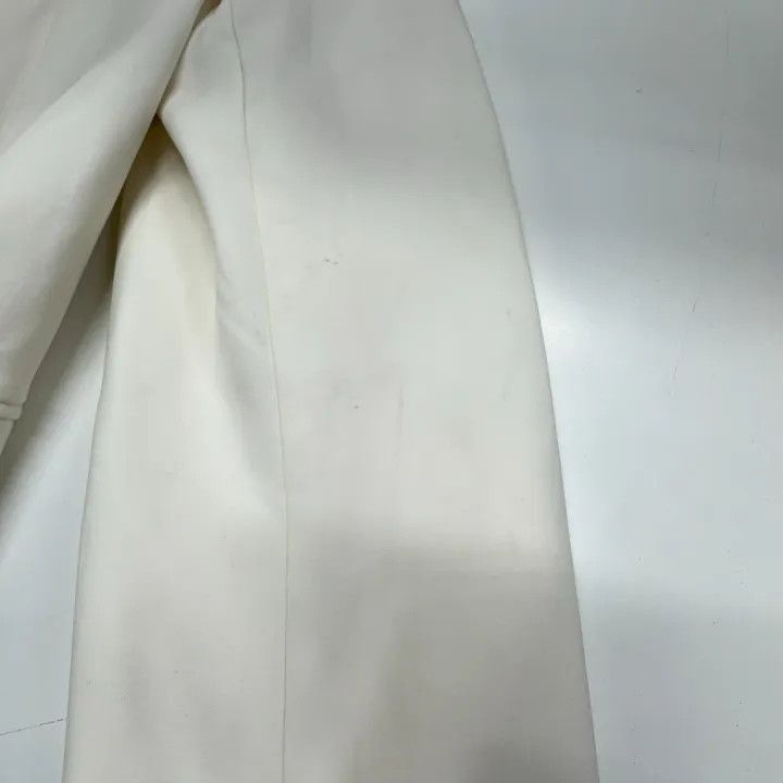Alexander McQueen Alexander McQueen White Double-Breasted Wool Blazer 0079 Size M / US 6-8 / IT 42-44 - 14 Thumbnail