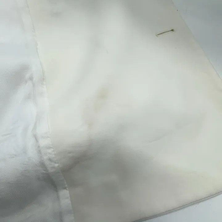 Alexander McQueen Alexander McQueen White Double-Breasted Wool Blazer 0079 Size M / US 6-8 / IT 42-44 - 17 Thumbnail