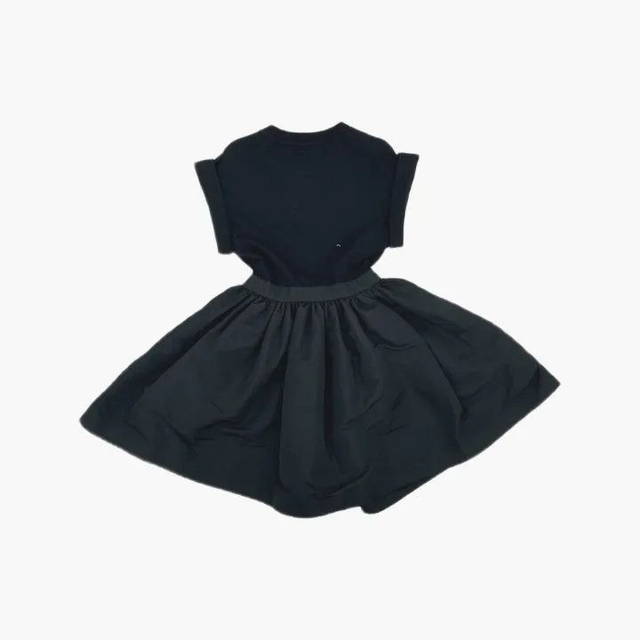 Alexander McQueen Alexander McQueen Black Hybrid Mini Dress 0079 Size M / US 6-8 / IT 42-44 - 3 Thumbnail
