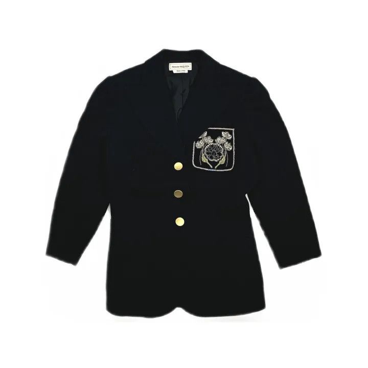 Alexander McQueen Alexander McQueen Casual Elegant Button-Up Jacket 0079 Size M / US 6-8 / IT 42-44 - 2 Thumbnail
