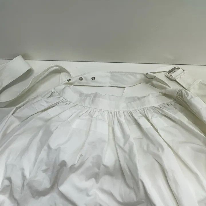 Alexander McQueen Alexander McQueen White Long Sleeve Dress 0079 Size S / US 4 / IT 40 - 19 Thumbnail