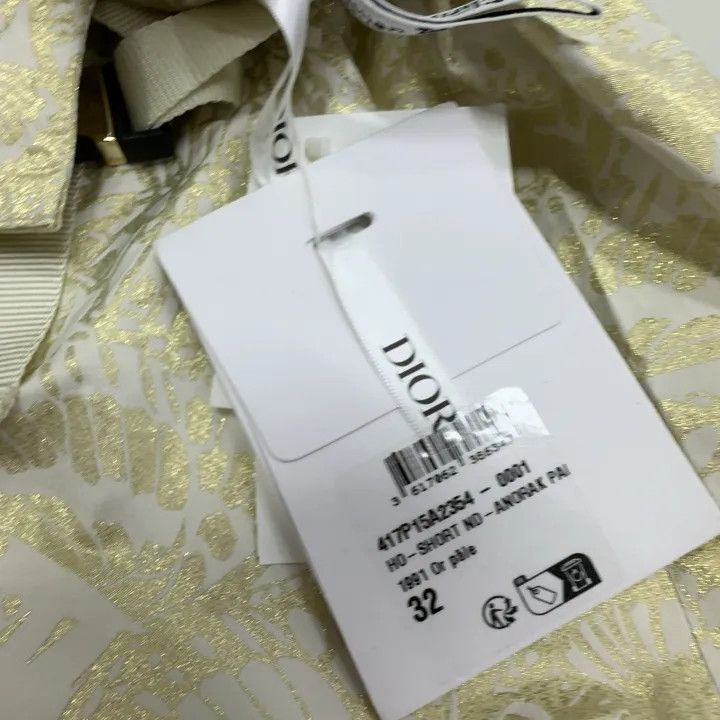 Dior Dior Golden Printed Split Skirt Shorts 0079 Size 32" / US 10 / IT 46 - 6 Thumbnail