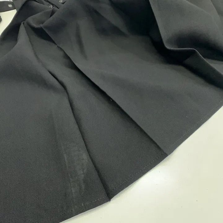Dior Dior Black Pleated Casual Skirt 0079 Size 22" - 8 Thumbnail