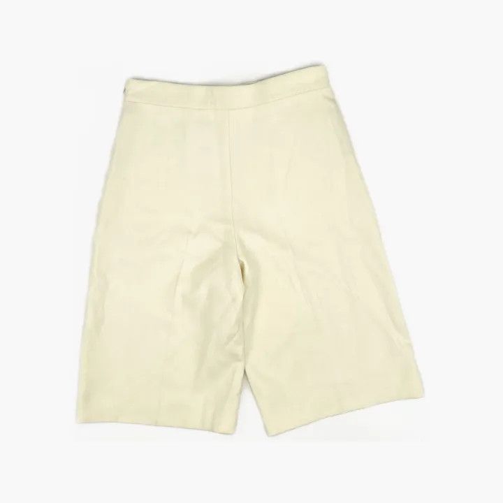 Dior Dior White High-Waisted Casual Shorts for Women 0079 Size 34" / US 12 / IT 48 - 3 Thumbnail
