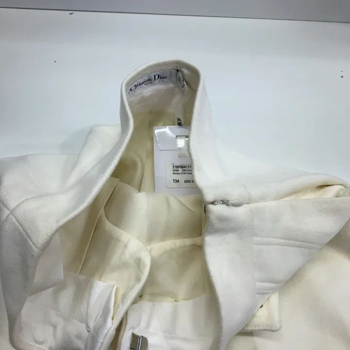 Dior Dior White High-Waisted Casual Shorts for Women 0079 Size 34" / US 12 / IT 48 - 8 Thumbnail