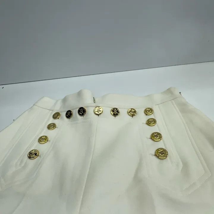 Dior Dior White High-Waisted Casual Shorts for Women 0079 Size 34" / US 12 / IT 48 - 9 Thumbnail