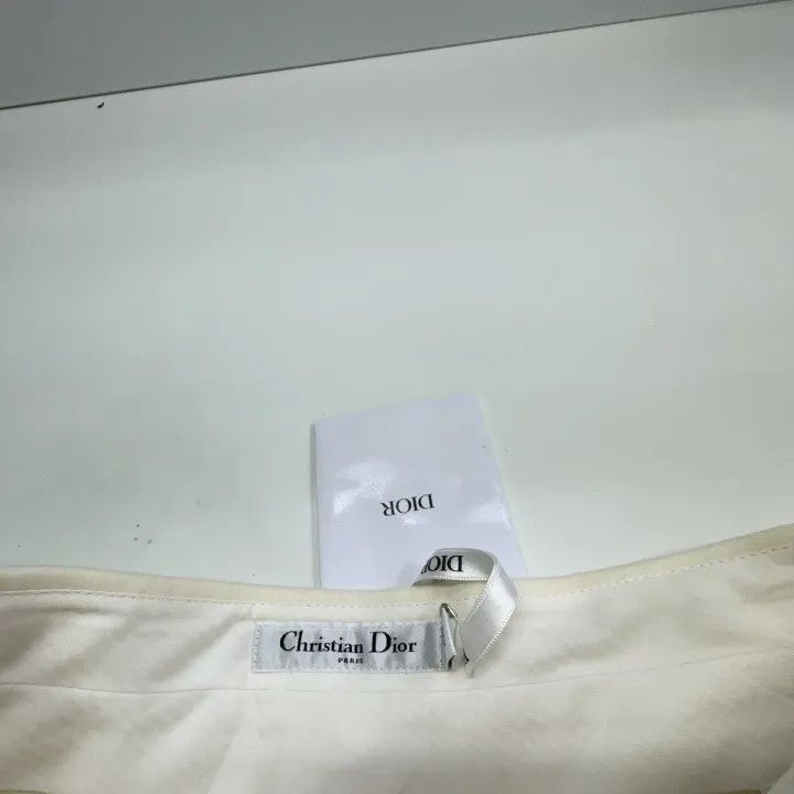 Dior Dior White High-Waisted Casual Shorts for Women 0079 Size 34" / US 12 / IT 48 - 5 Thumbnail