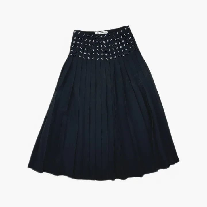 Dior Dior Casual Fashion Versatile Solid Color Skirt 0079 Size 22" - 3 Thumbnail