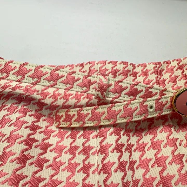 Dior Dior SS22 Pink Houndstooth Casual Shorts 0079 Size 22" - 10 Thumbnail