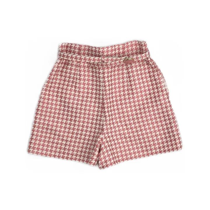 Dior Dior SS22 Pink Houndstooth Casual Shorts 0079 Size 22" - 2 Thumbnail