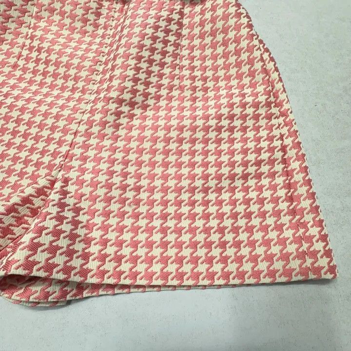 Dior Dior SS22 Pink Houndstooth Casual Shorts 0079 Size 22" - 8 Thumbnail