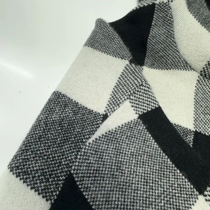 Dior Dior Black and White Check Hooded Knit Sweater 0079 Size XS / US 0-2 / IT 36-38 - 10 Thumbnail