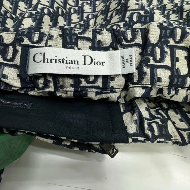Dior Dior Printed Flared Shorts for Women 0079 Size 34" / US 12 / IT 48 - 2 Thumbnail