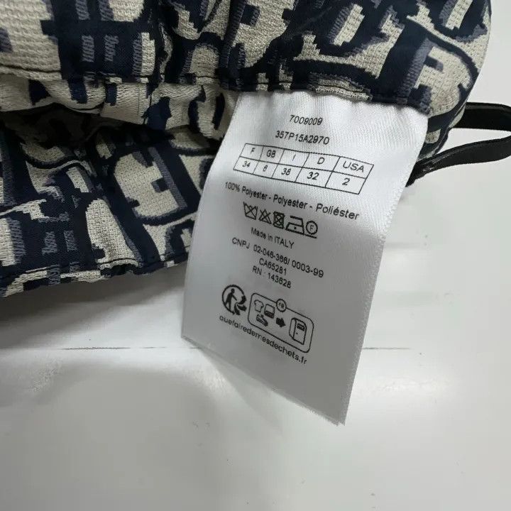 Dior Dior Printed Flared Shorts for Women 0079 Size 34" / US 12 / IT 48 - 3 Thumbnail