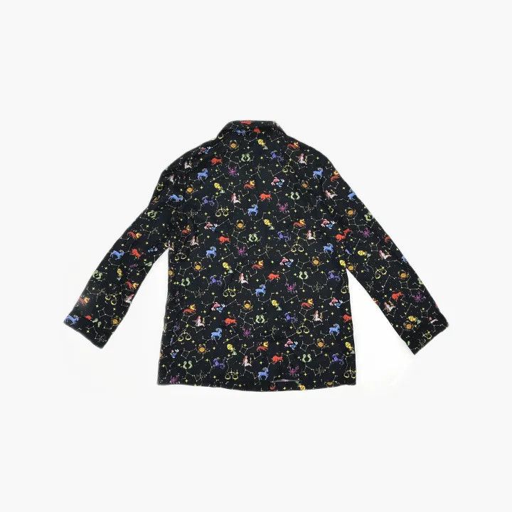 Dior Dior Black Long Sleeve Zodiac Print Shirt 0079 Size S / US 4 / IT 40 - 3 Thumbnail