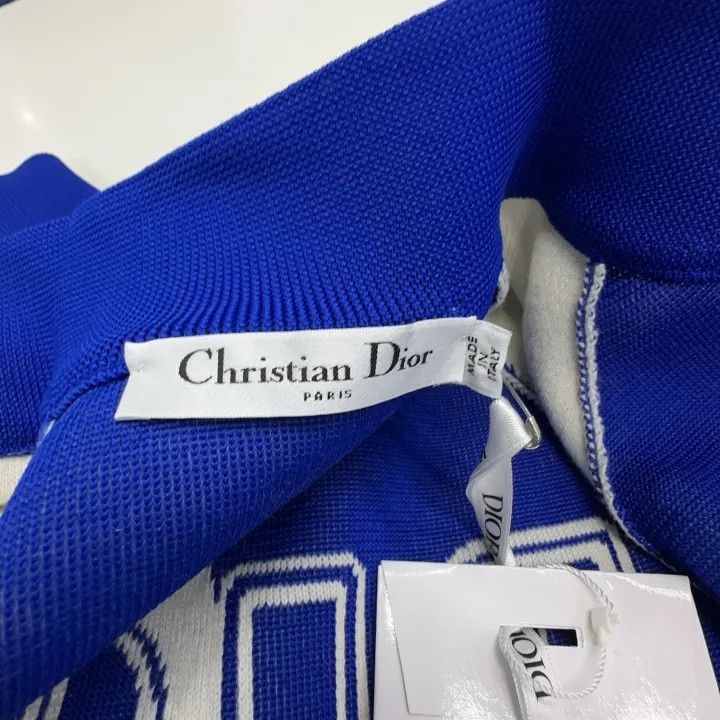 Dior Dior SS22 Vibe Blue Logo Jacket for Women 0079 Size S / US 4 / IT 40 - 5 Thumbnail