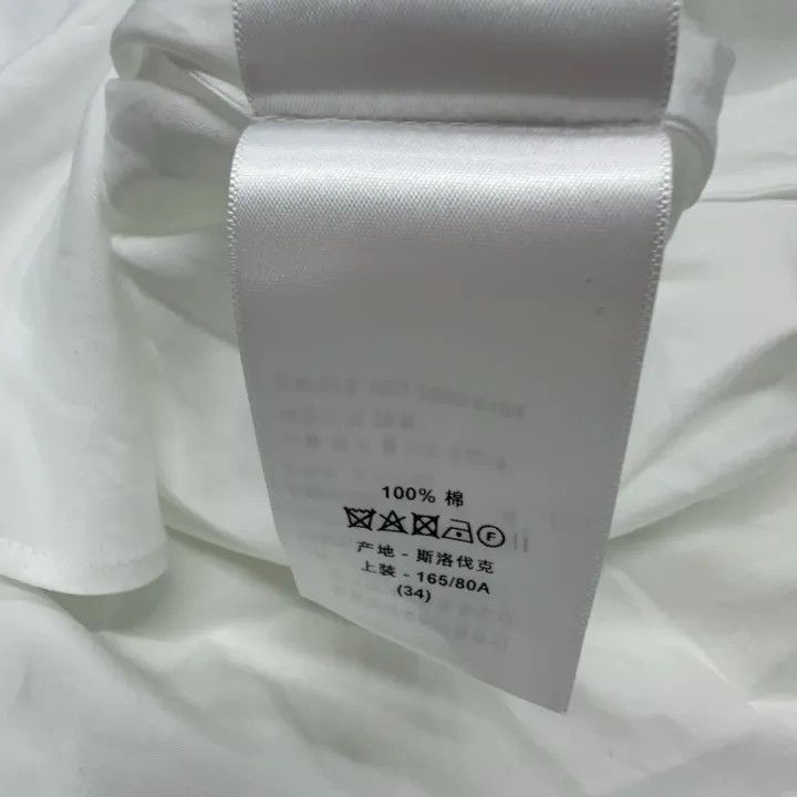 Dior Dior Casual Versatile White Long Sleeve Shirt 0079 Size XS / US 0-2 / IT 36-38 - 4 Thumbnail