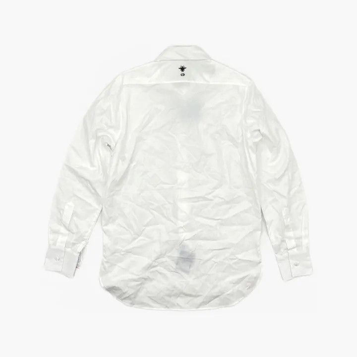 Dior Dior Casual Versatile White Long Sleeve Shirt 0079 Size XS / US 0-2 / IT 36-38 - 3 Thumbnail