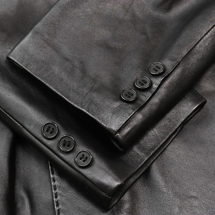 Other Other Balmain Paris Lambskin Tailored Jacket Leather Outerwear DUTY FREE for USA Size ONE SIZE - 5 Thumbnail