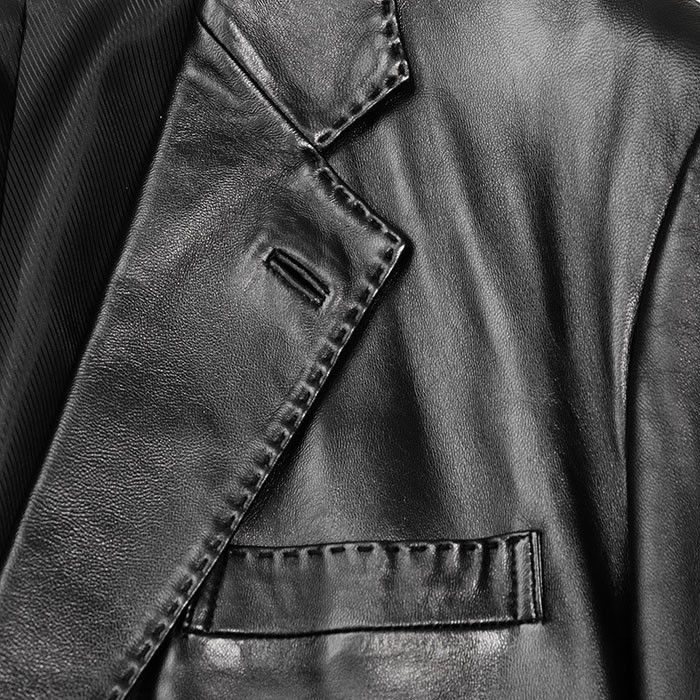 Other Other Balmain Paris Lambskin Tailored Jacket Leather Outerwear DUTY FREE for USA Size ONE SIZE - 13 Thumbnail