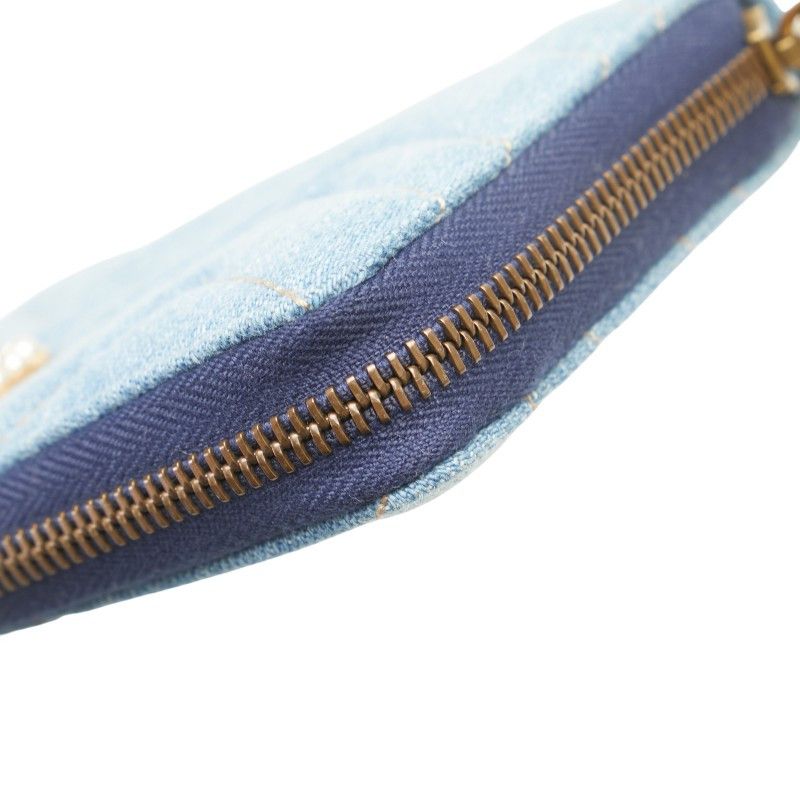 Gucci Gucci Gucci GG Marmont Denim Long Wallet Denim Long Wallet 443123 Size ONE SIZE - 6 Thumbnail