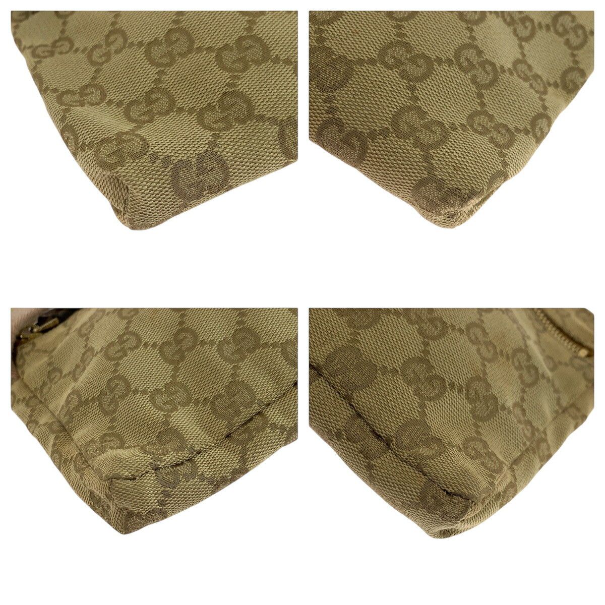 Gucci Gucci Gucci Sherry Line GG Canvas Waist Bag Canvas Belt Bag 28566 Size ONE SIZE - 3 Thumbnail