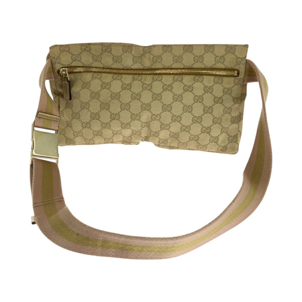 Gucci Gucci Gucci Sherry Line GG Canvas Waist Bag Canvas Belt Bag 28566 Size ONE SIZE - 2 Thumbnail