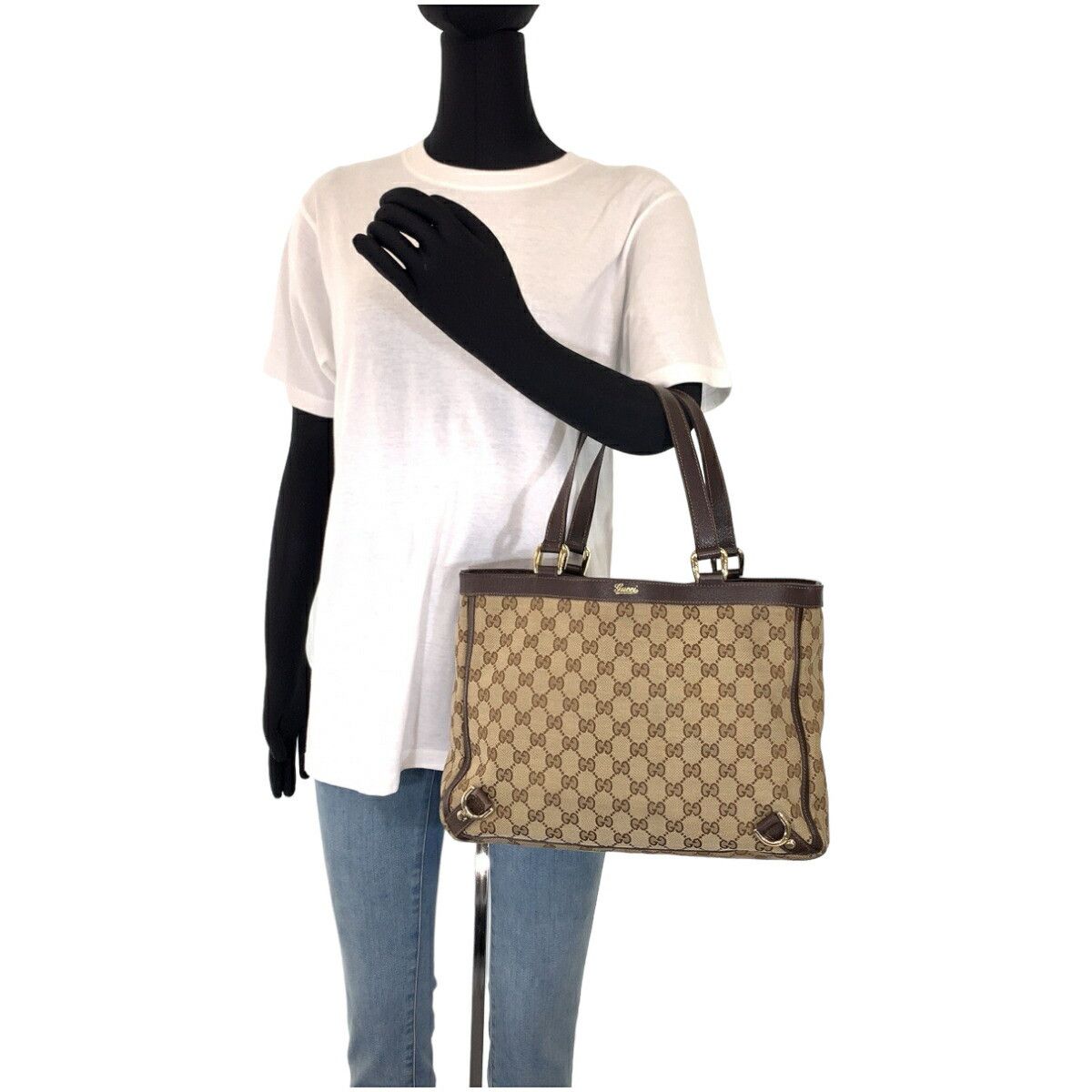 Gucci Gucci Gucci Abbey GG Canvas 2way bag Canvas Shoulder Bag 170004 DUTY FREE for USA Size ONE SIZE - 7 Thumbnail