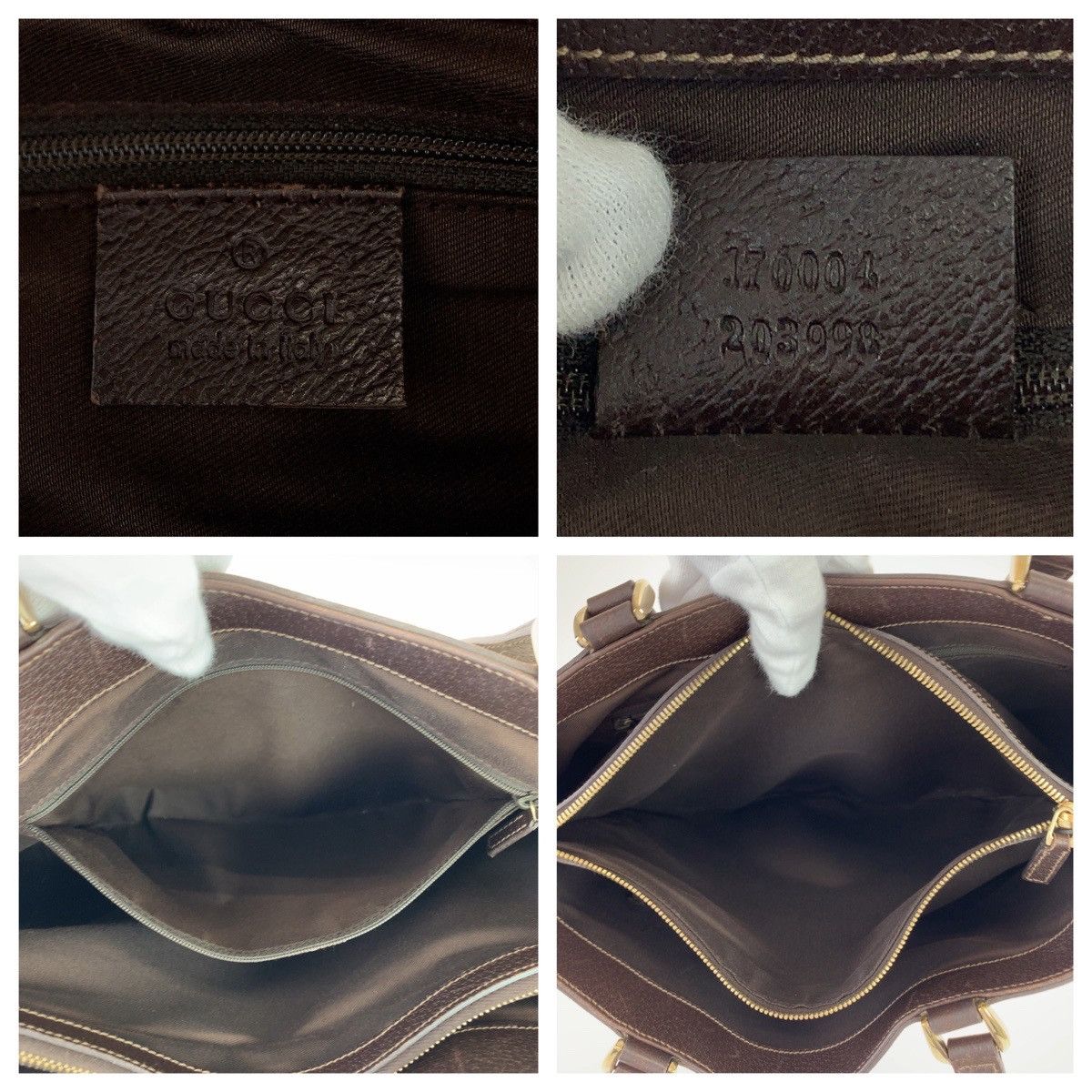 Gucci Gucci Gucci Abbey GG Canvas 2way bag Canvas Shoulder Bag 170004 DUTY FREE for USA Size ONE SIZE - 4 Thumbnail