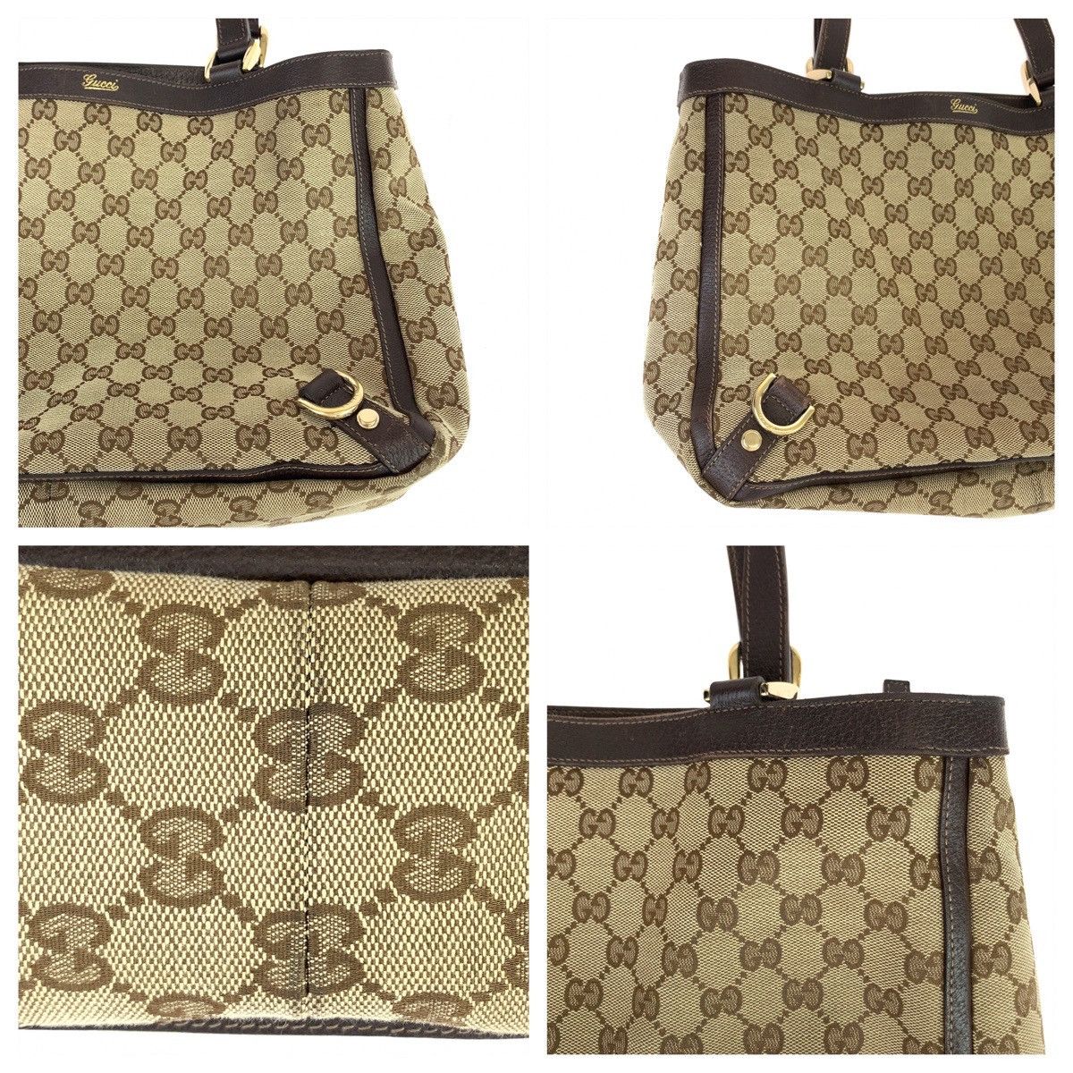Gucci Gucci Gucci Abbey GG Canvas 2way bag Canvas Shoulder Bag 170004 DUTY FREE for USA Size ONE SIZE - 5 Thumbnail