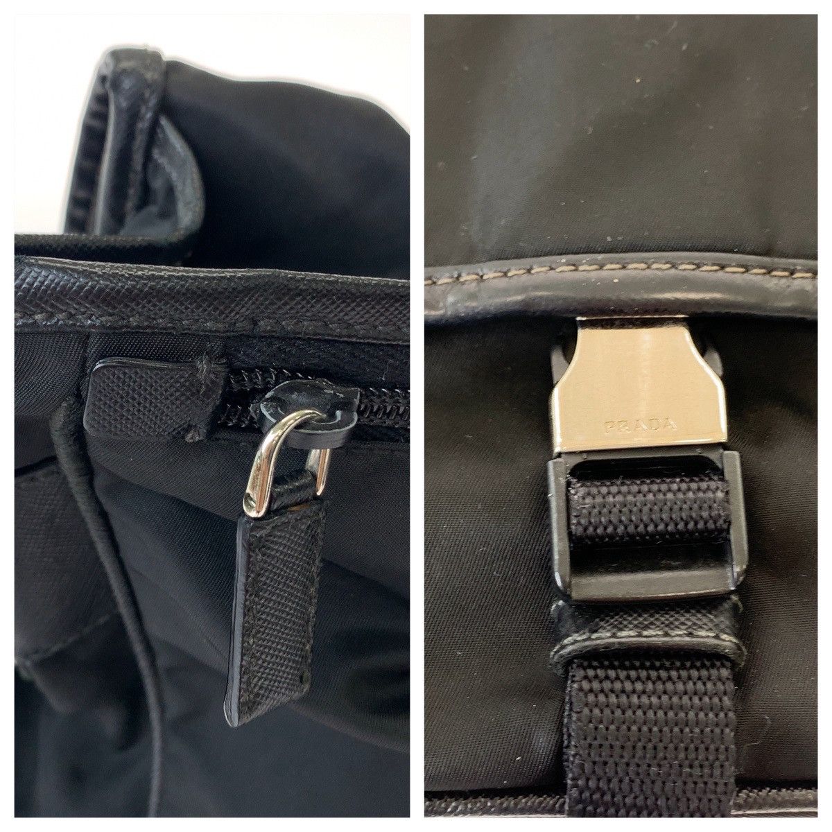 Prada Prada Prada Tessuto Triangle Logo Plate Nylon Shoulder Bag Others Shoulder Bag DUTY FREE for USA Size ONE SIZE - 6 Thumbnail