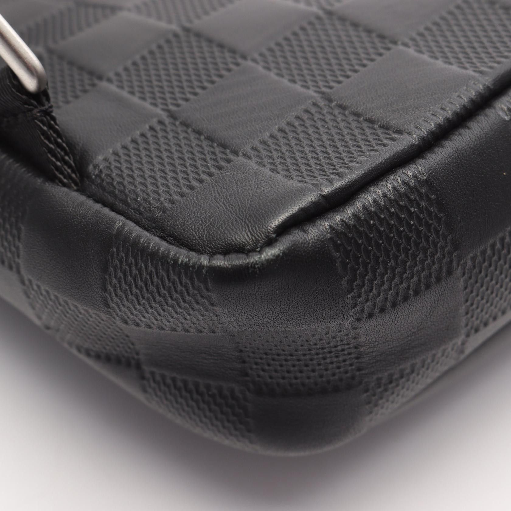 Louis Vuitton Louis Vuitton Louis Vuitton Avenue Sling Bag Damier Infini Shoulder Bag Leather Crossbody Bag N41720 Size ONE SIZE - 7 Thumbnail