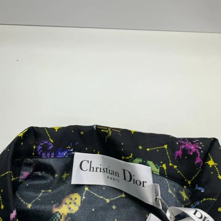 Dior Dior Black Zodiac Pattern Long Sleeve Shirt 0079 Size S / US 4 / IT 40 - 6 Thumbnail