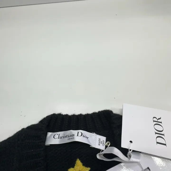 Dior Dior FW22 Scorpion Short Sleeve Cashmere Sweater 0079 Size S / US 4 / IT 40 - 4 Thumbnail